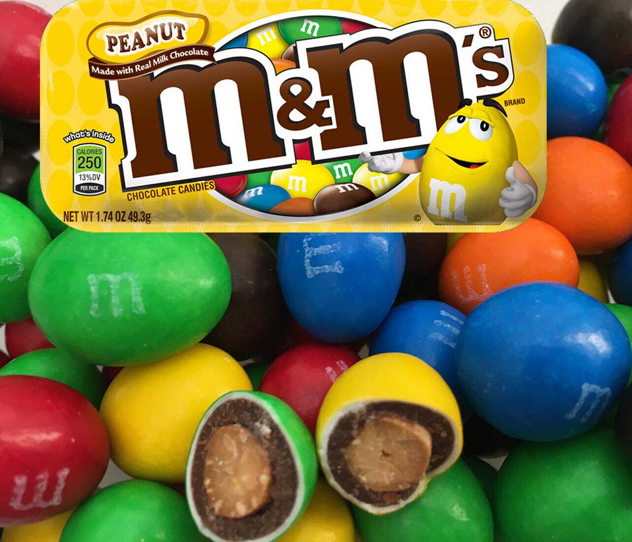 M&M's Milk Chocolate Candies, Party Size Share Bag, 1KG VALUE SIZE