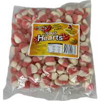 Sour Hearts -Red 1kg  - Lolliland