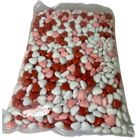 Choc Candy Hearts Pink, Red & White 1kg