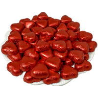 Red Chocolate Hearts 500g