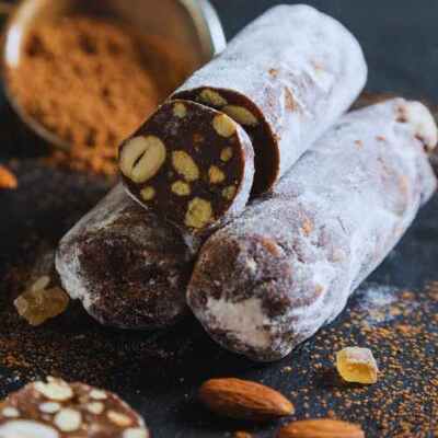 Make Christmas Chocolate Salami Your Next Holiday Hit